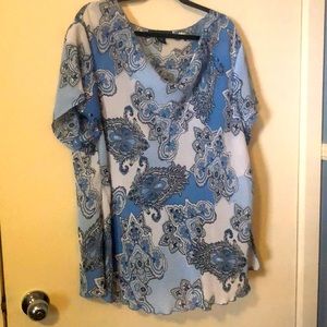 EUC Blue Diamond Plus blouse 20W